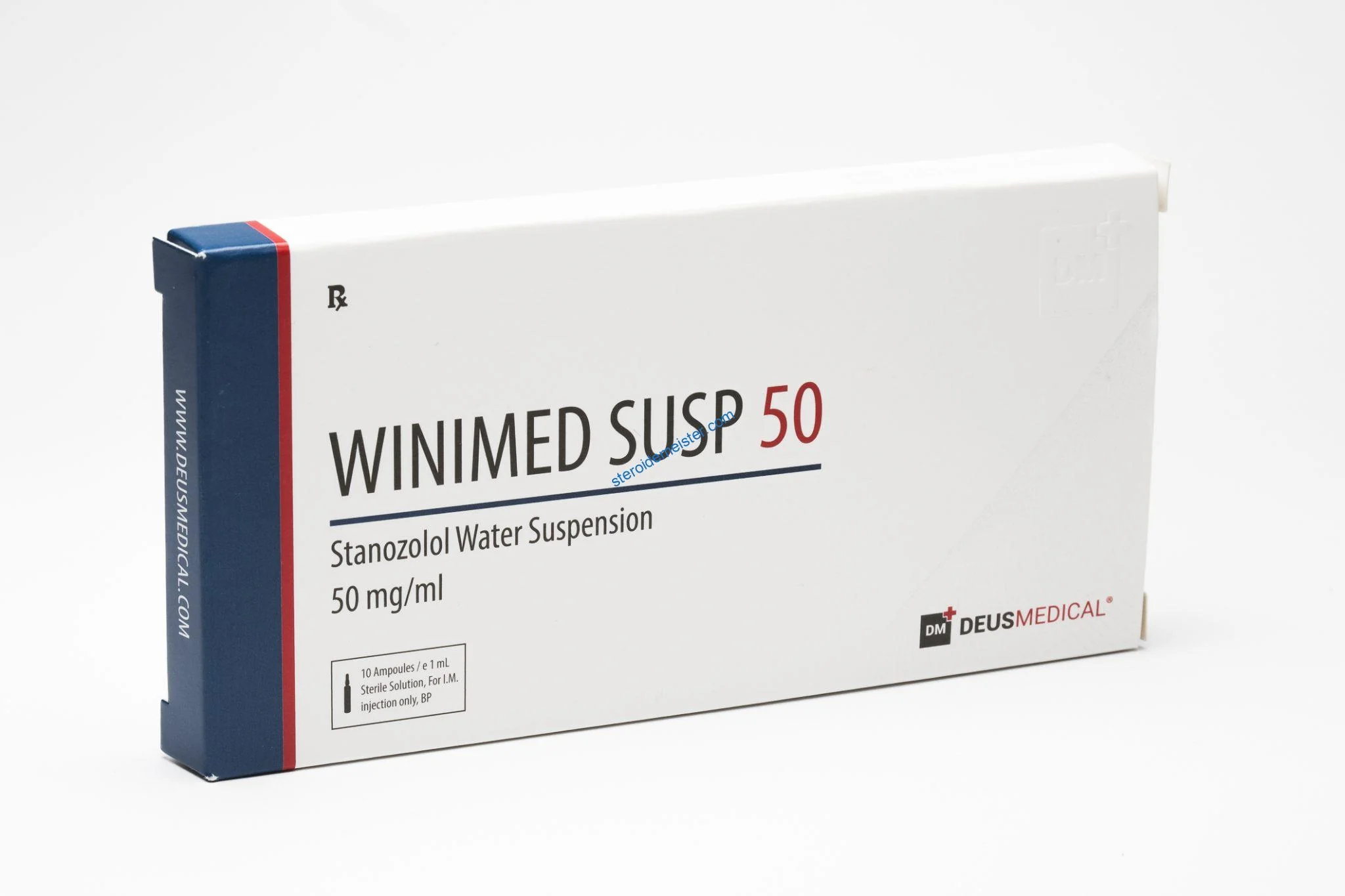 WINIMED SUSPENSION 50 (STANOZOLOL WASSER SUSPENSION) DEUS MEDICAL 50mg/ml 10 Ampullen