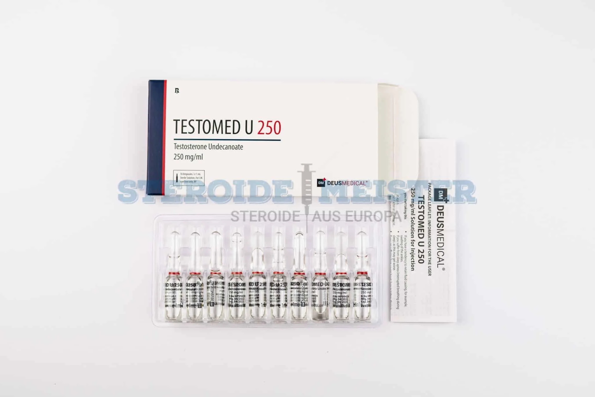 Testomed U 250 (Testosterone Undecanoate) Deus Medical