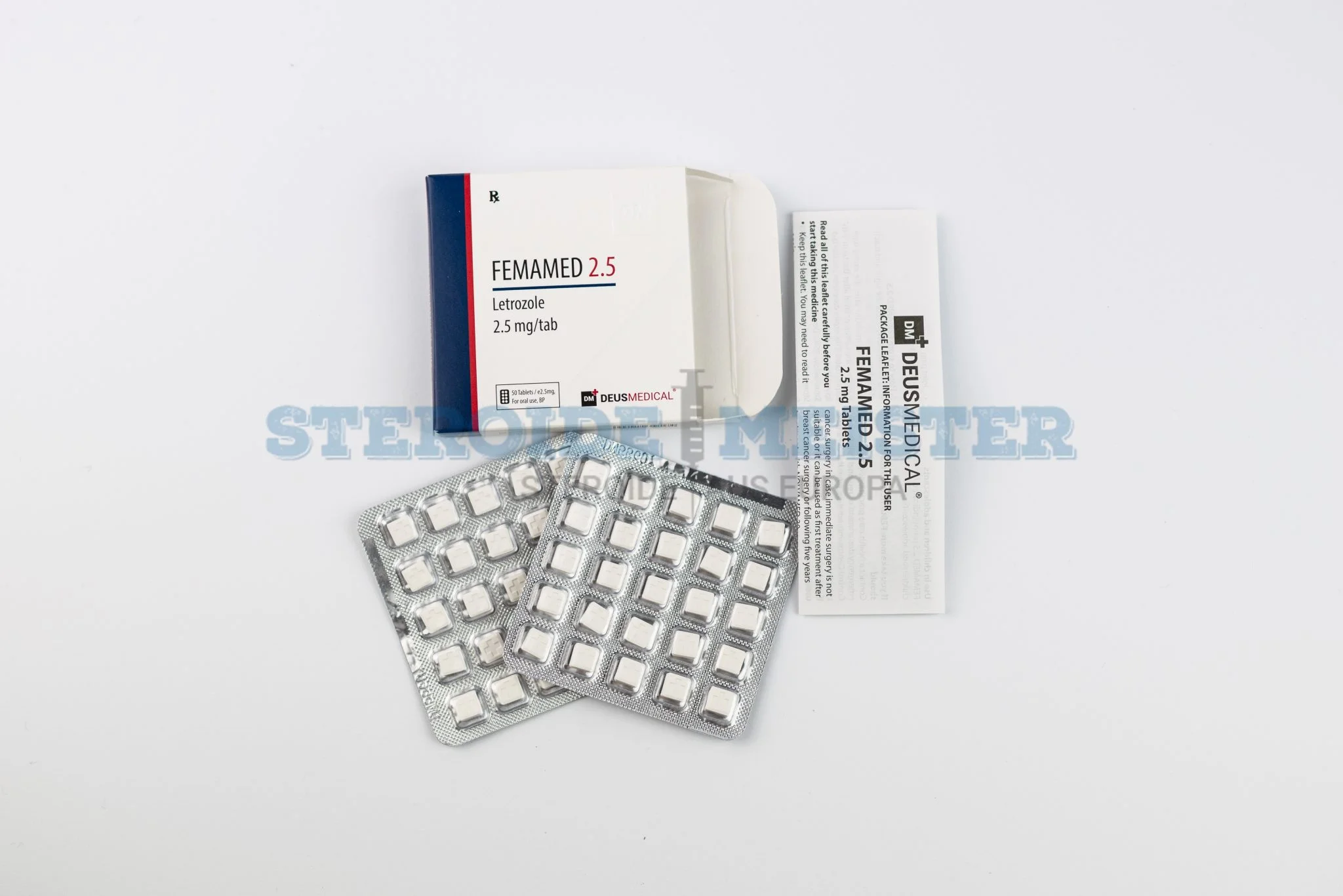 Femamed 2.5 (Letrozol) Deus Medical 2.5mg/Tab 50 Tab