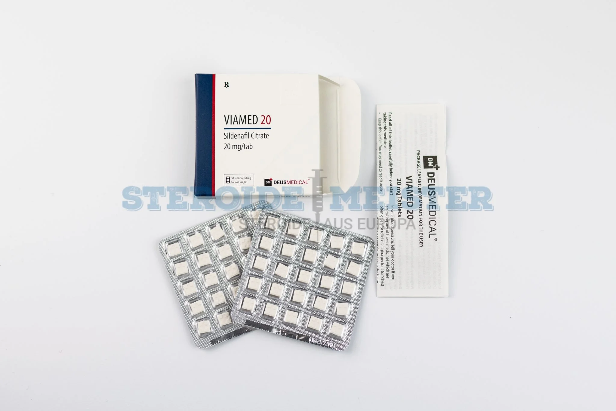 Viamed 20 (Sildenafil-Zitrat) Deus Medical