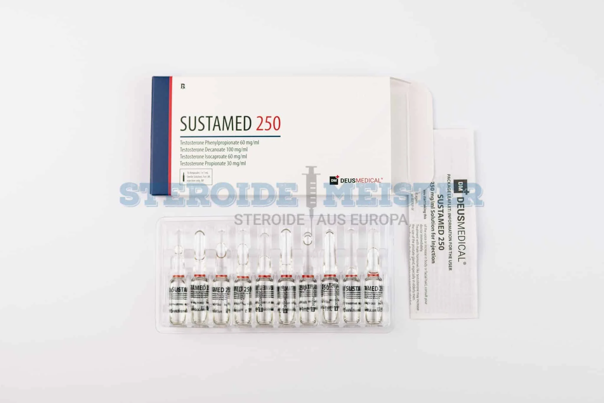Sustamed 250 (Sustanon) Deus Medical 250mg/ml