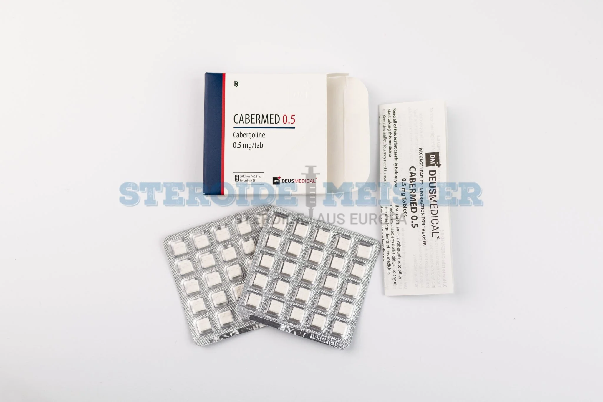CABERMED 0.5 (Cabergoline) Deus Medical