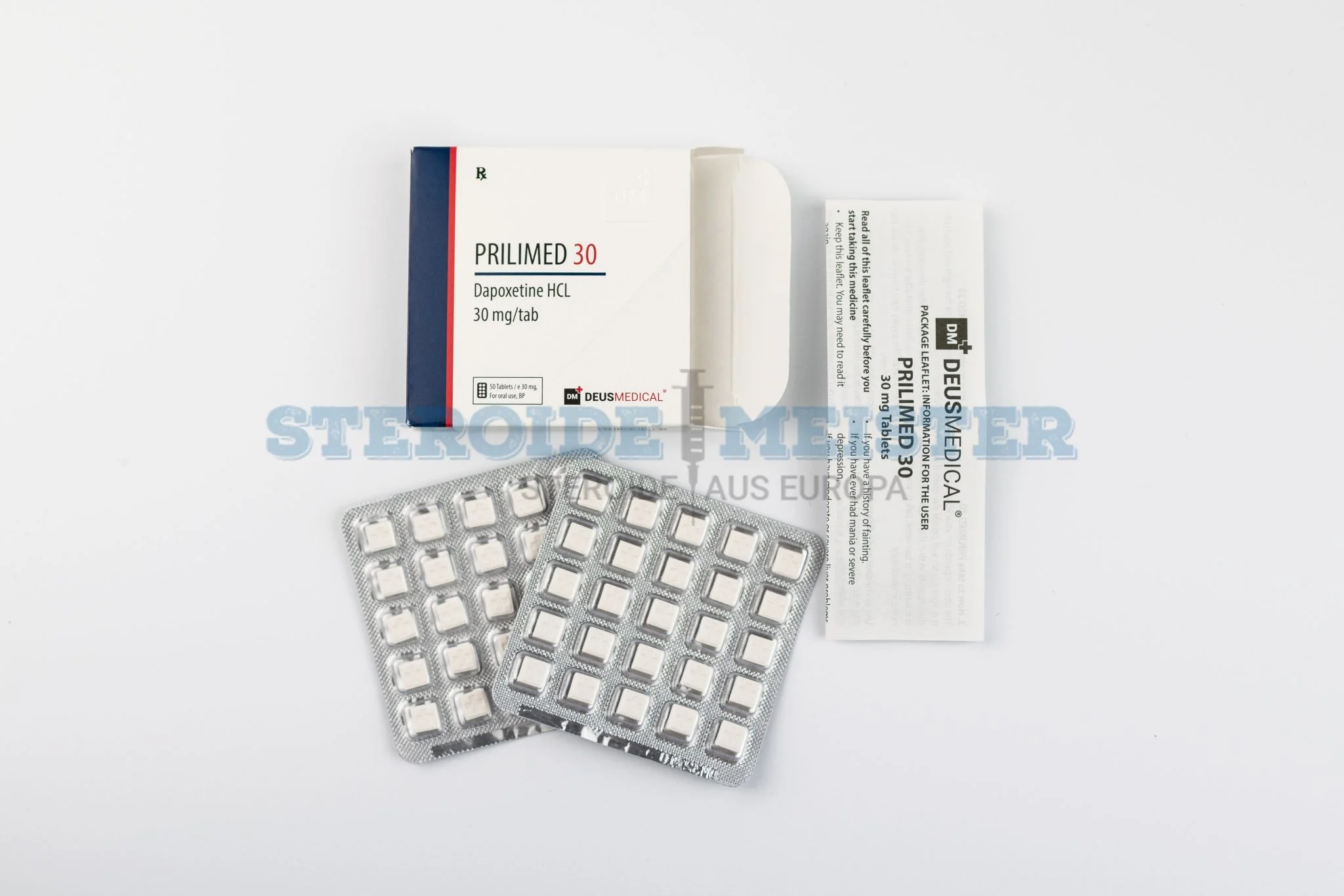 PRILIMED 30 (Dapoxetin HCL) Deus Medical