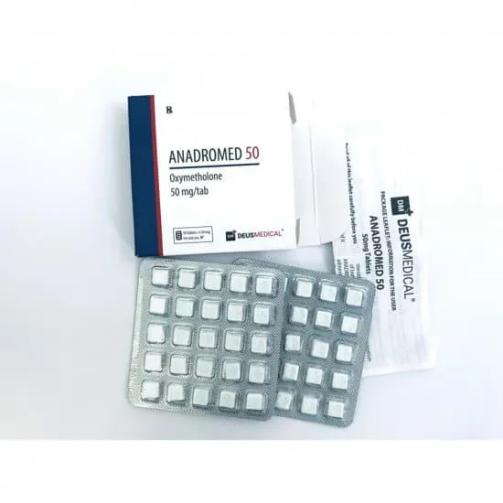 Anadromed 50 (Oxymetholone) Deus Medical