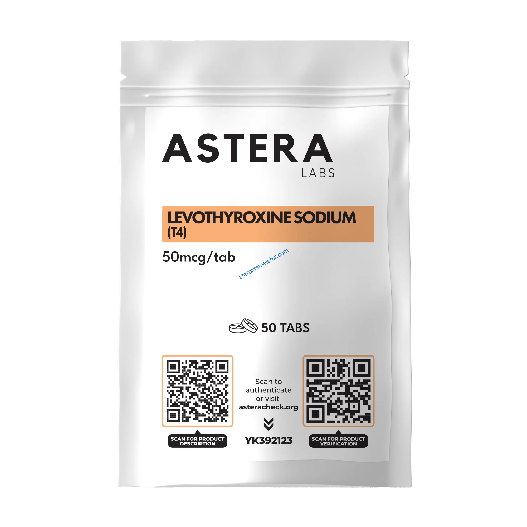 Levothyroxin Sodium (T4) Astera Labs 50 Tabletten [50mcg/tab]