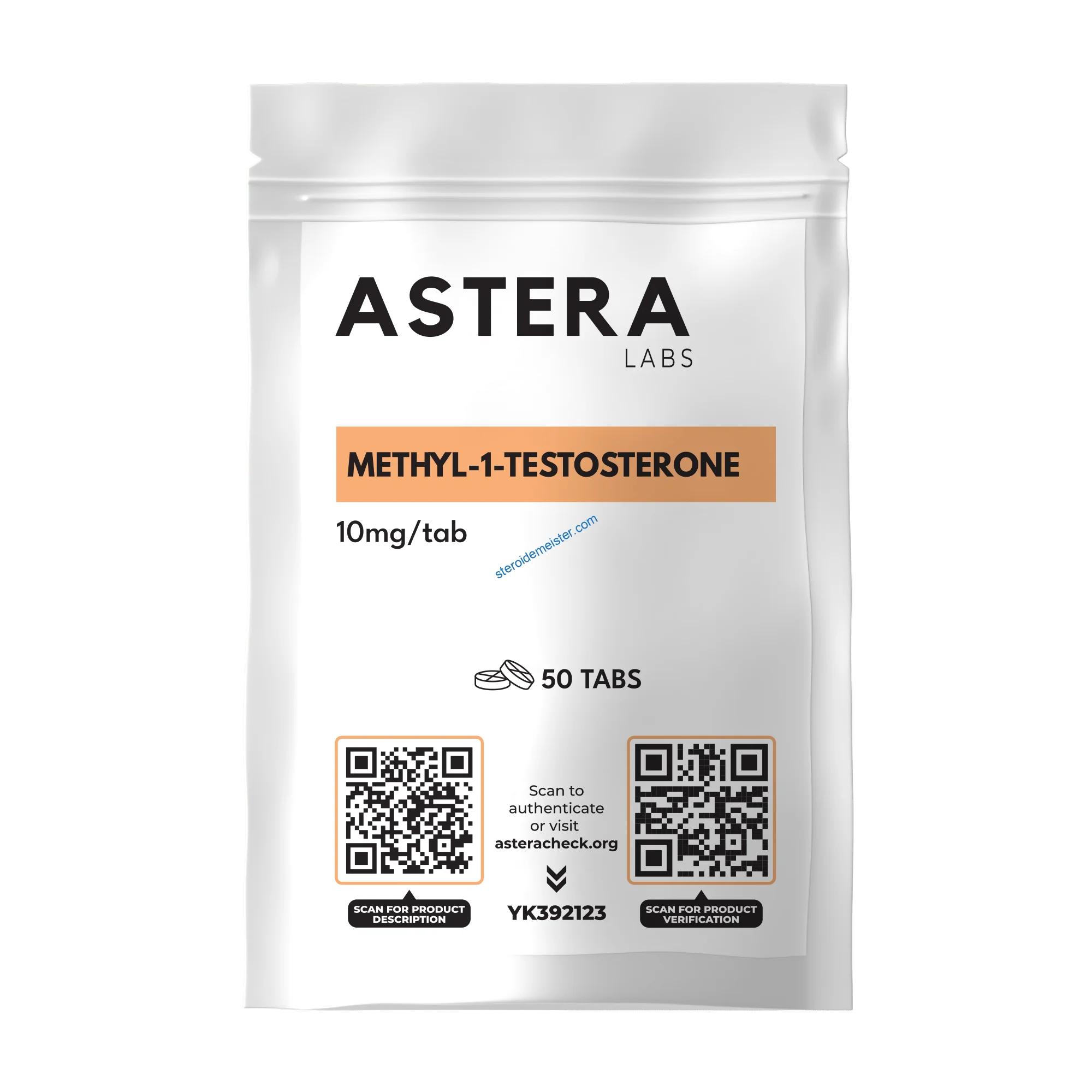 Methyl-1-Testosteron Astera Labs 50 Tabletten [10mg/tab]