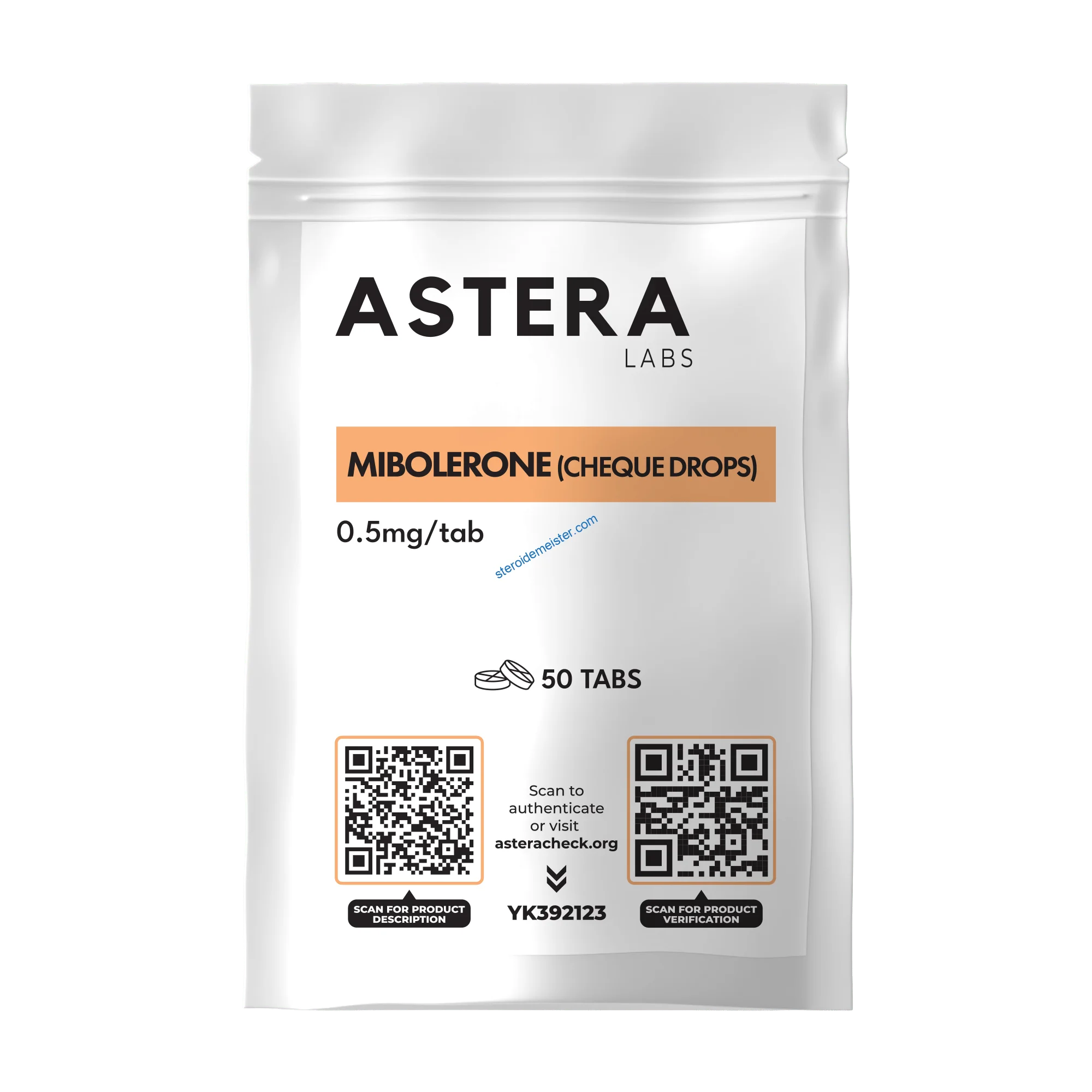 Miboleron (Cheque Drops) Astera Labs 50 Tabletten [0.5mg/tab]