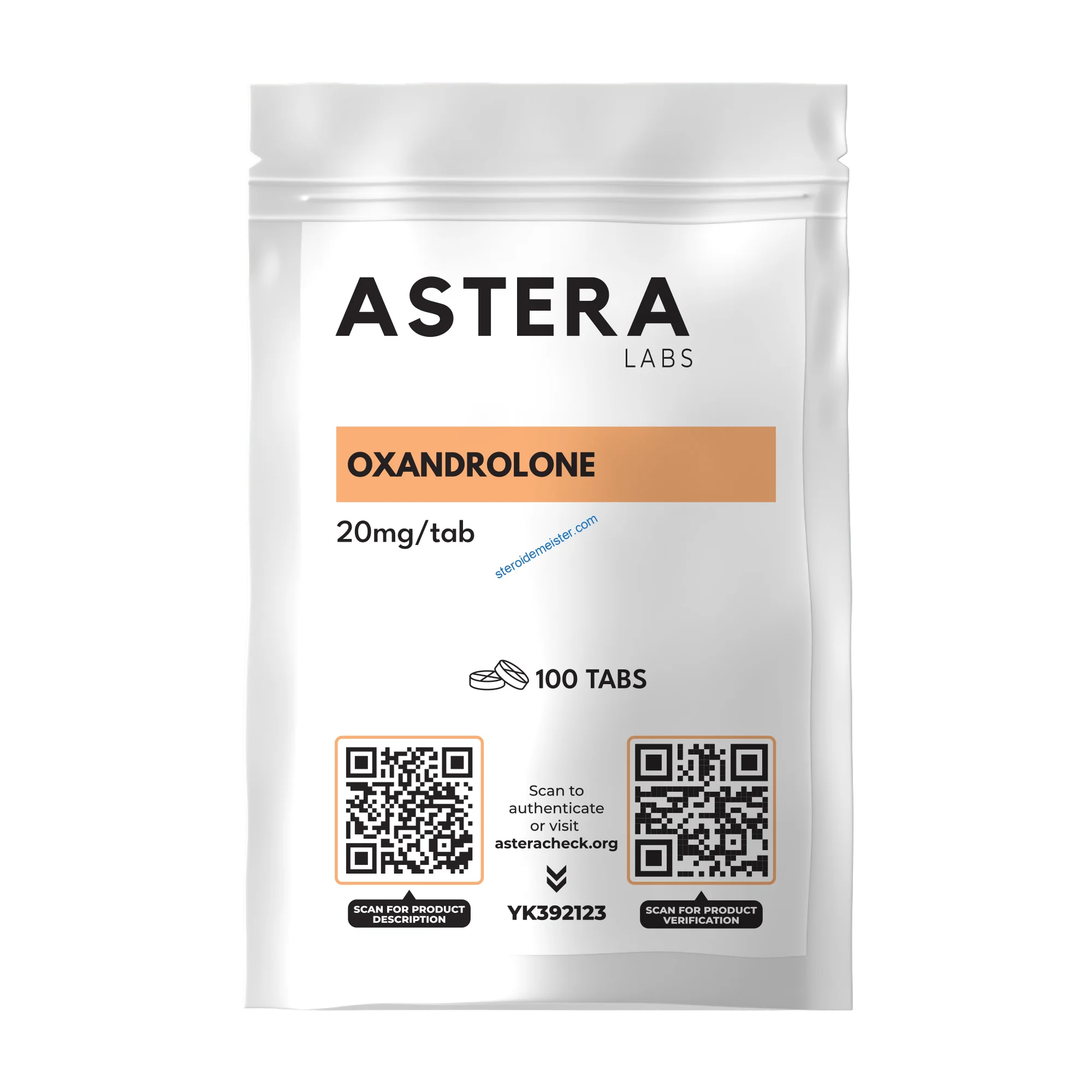 Oxandrolon Astera Labs 100 Tabletten [20mg/tab]