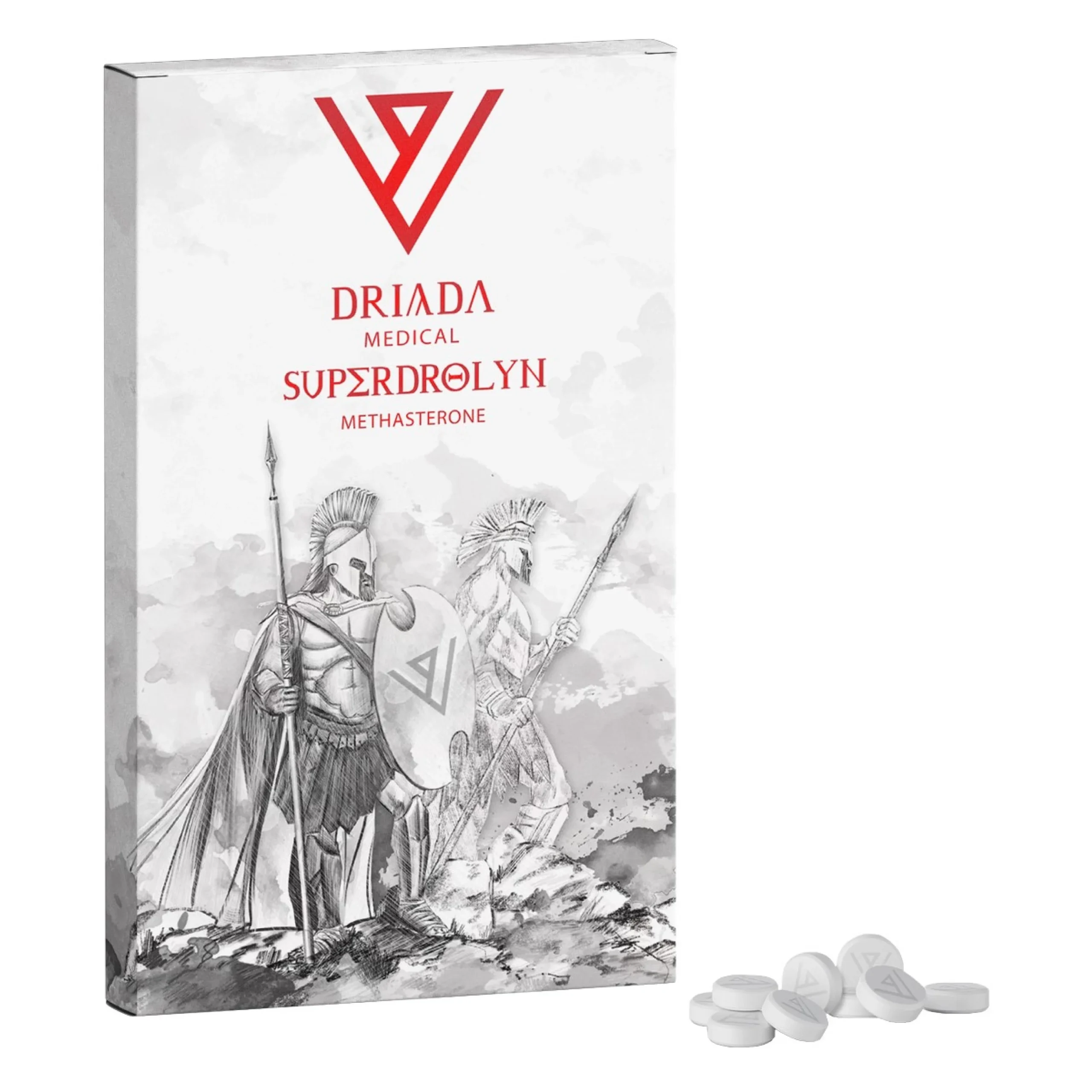 Superdrolyn (Superdrol) Driada Medical 100 Tab [10mg/Tab]